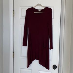 Maroon Dress
